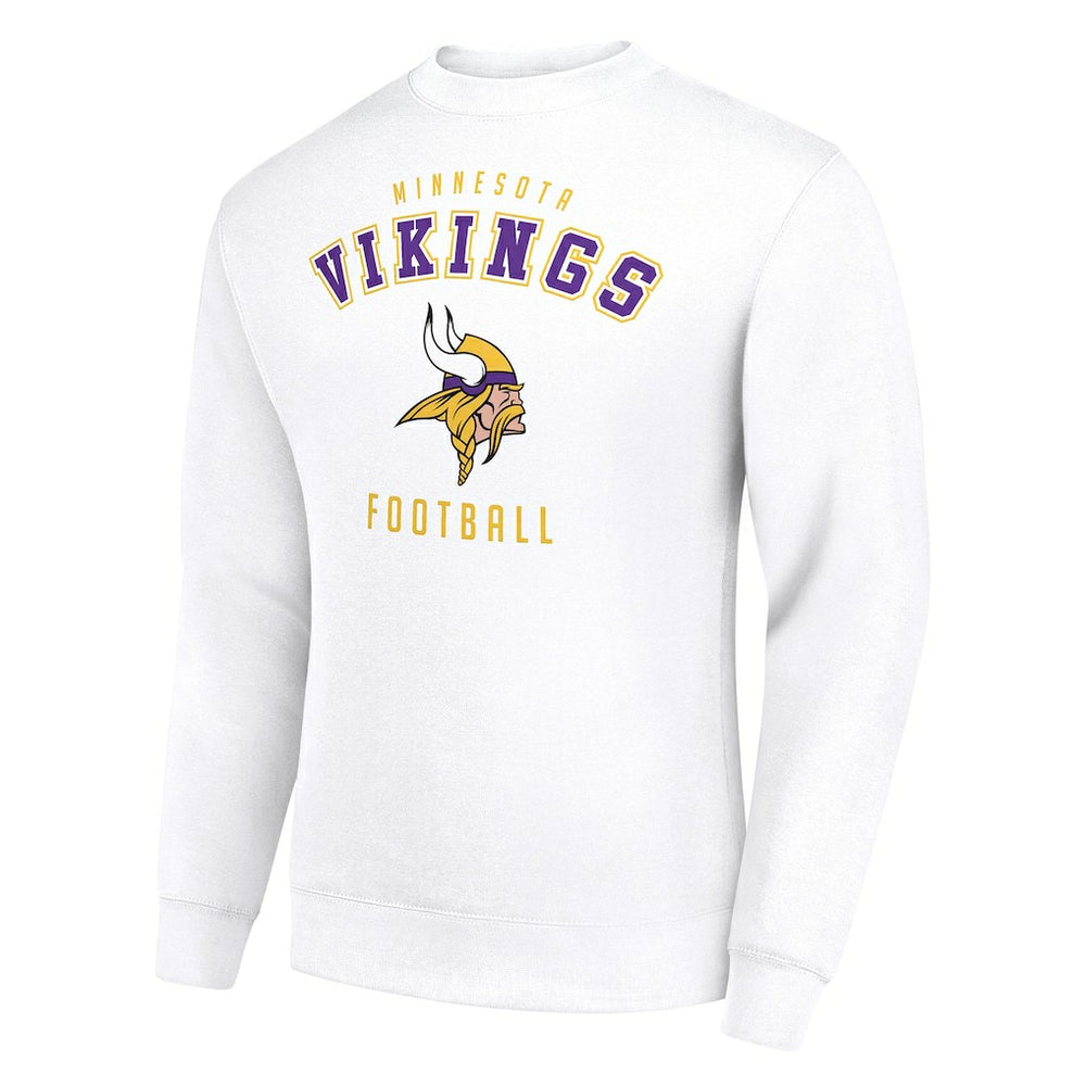 Minnesota Vikings Starter Team Logo Pullover Sweatshirt White - NFL