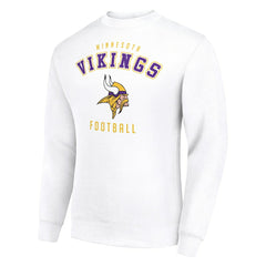 Minnesota Vikings Starter Team Logo Pullover Sweatshirt White - NFL