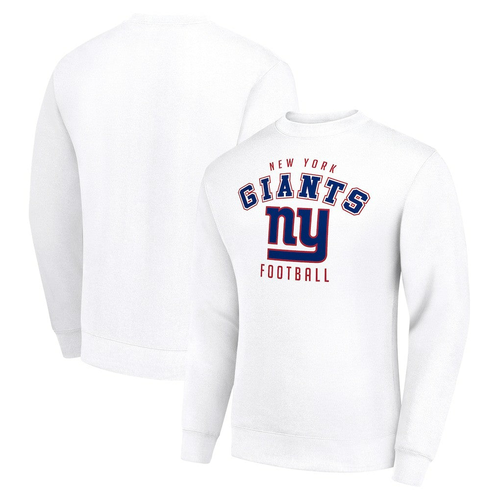 New York Giants Starter Team Logo Pullover Sweatshirt White - NFL