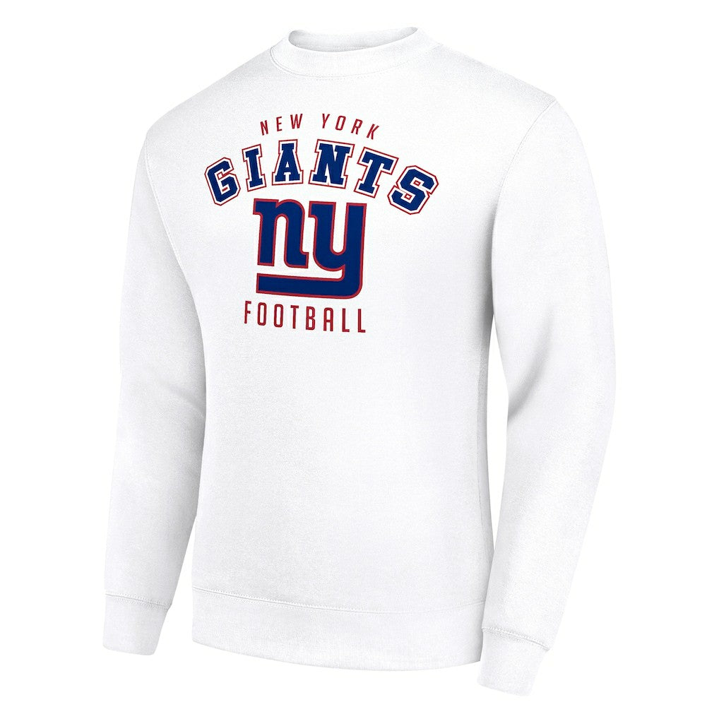 New York Giants Starter Team Logo Pullover Sweatshirt White - NFL