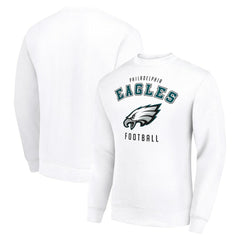 Philadelphia Eagles Starter Team Logo Pullover Sweatshirt White - NFL