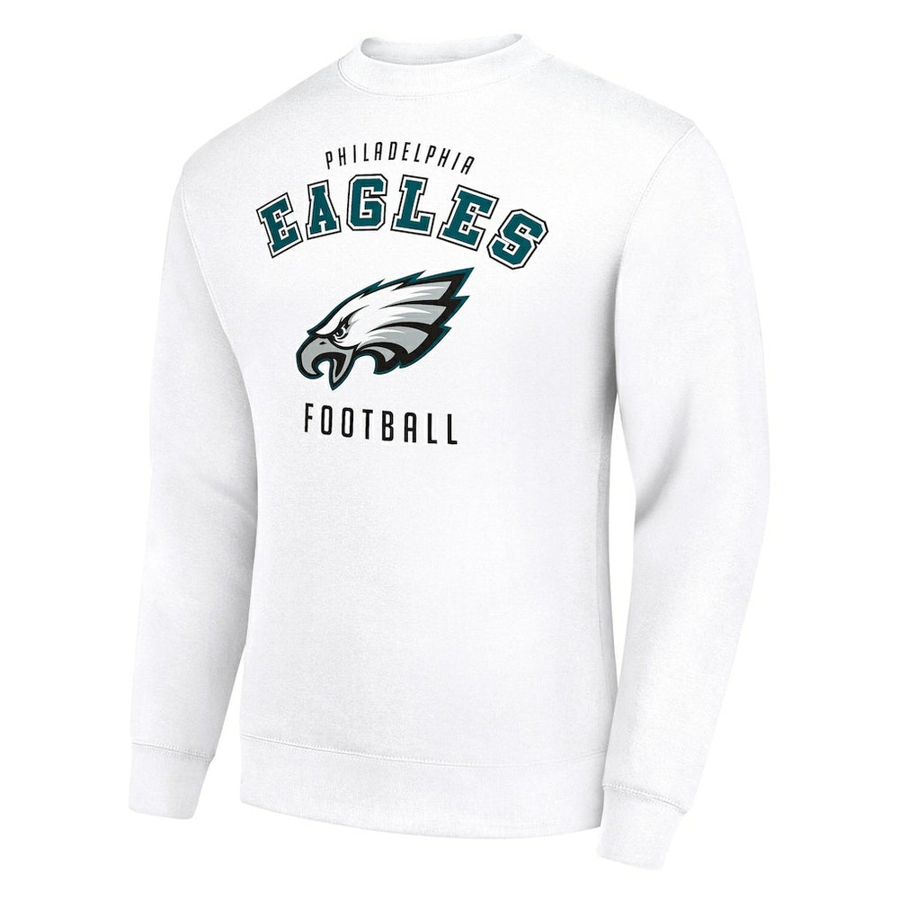 Philadelphia Eagles Starter Team Logo Pullover Sweatshirt White - NFL