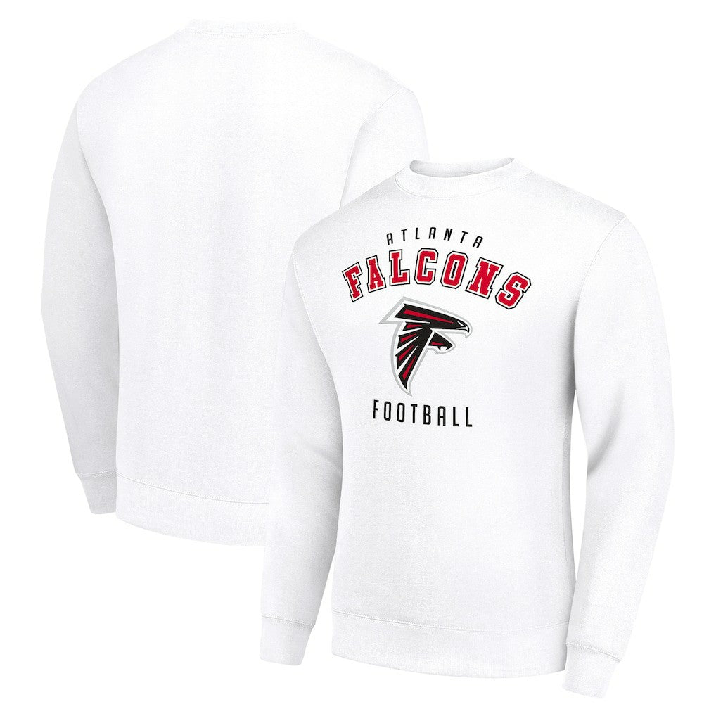 Atlanta Falcons Starter Team Logo Pullover Sweatshirt White - NFL