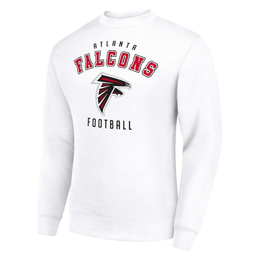 Atlanta Falcons Starter Team Logo Pullover Sweatshirt White - NFL