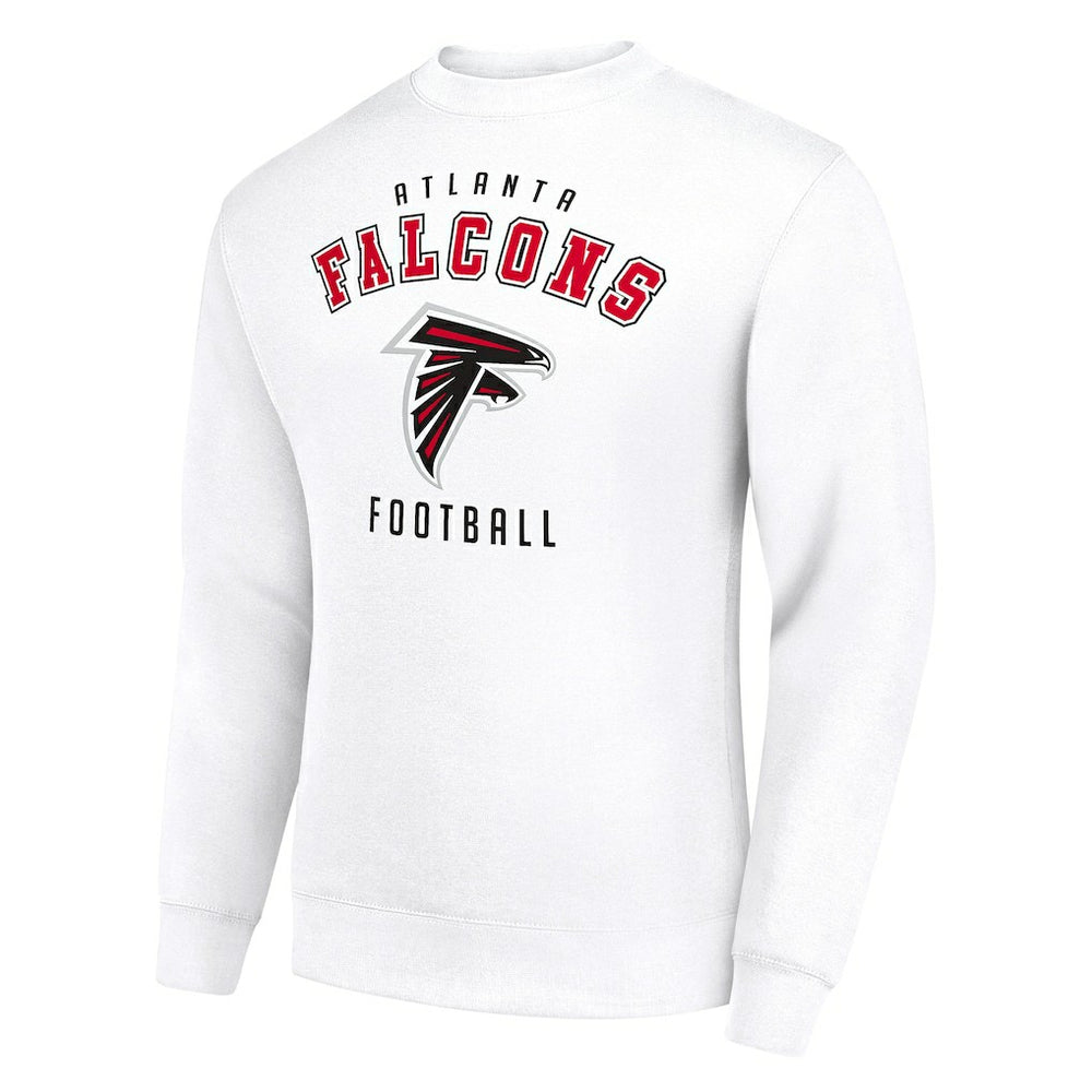 Atlanta Falcons Starter Team Logo Pullover Sweatshirt White - NFL