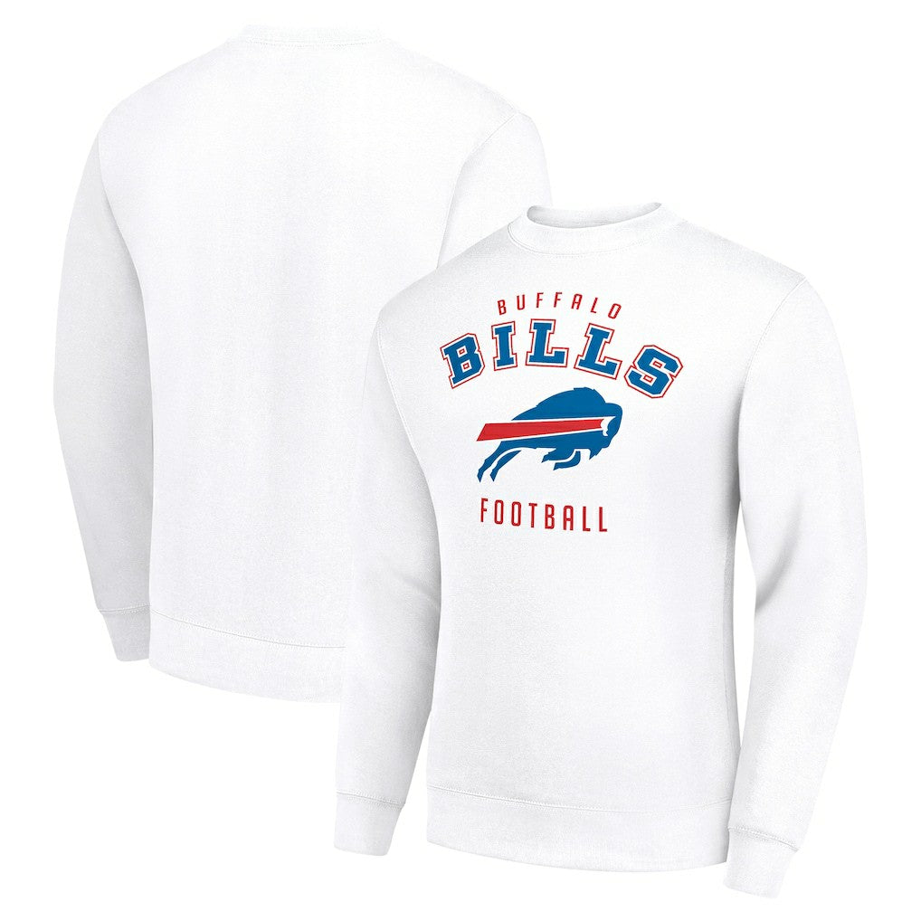 Buffalo Bills Starter Team Logo Pullover Sweatshirt White - NFL