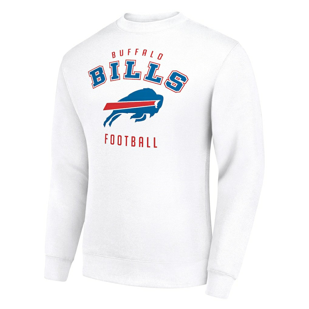 Buffalo Bills Starter Team Logo Pullover Sweatshirt White - NFL