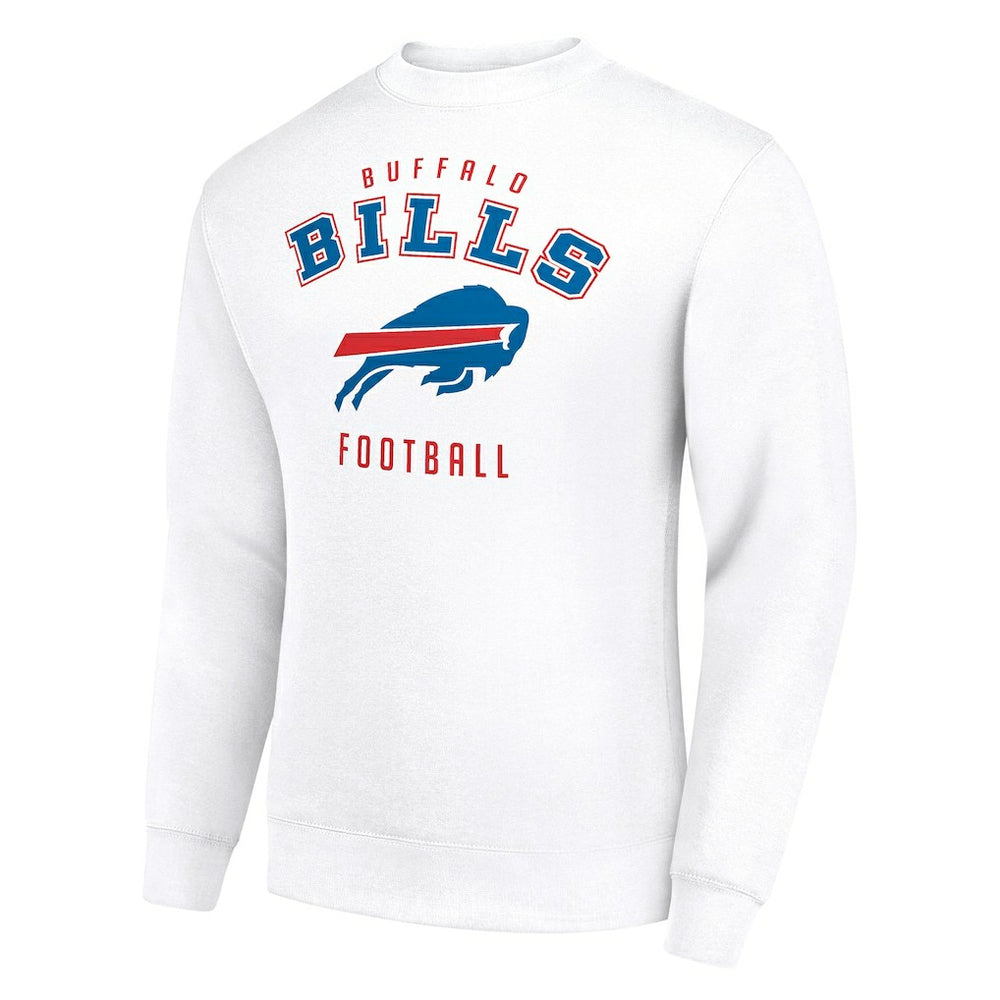 Buffalo Bills Starter Team Logo Pullover Sweatshirt White - NFL