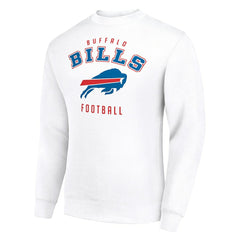 Buffalo Bills Starter Team Logo Pullover Sweatshirt White - NFL