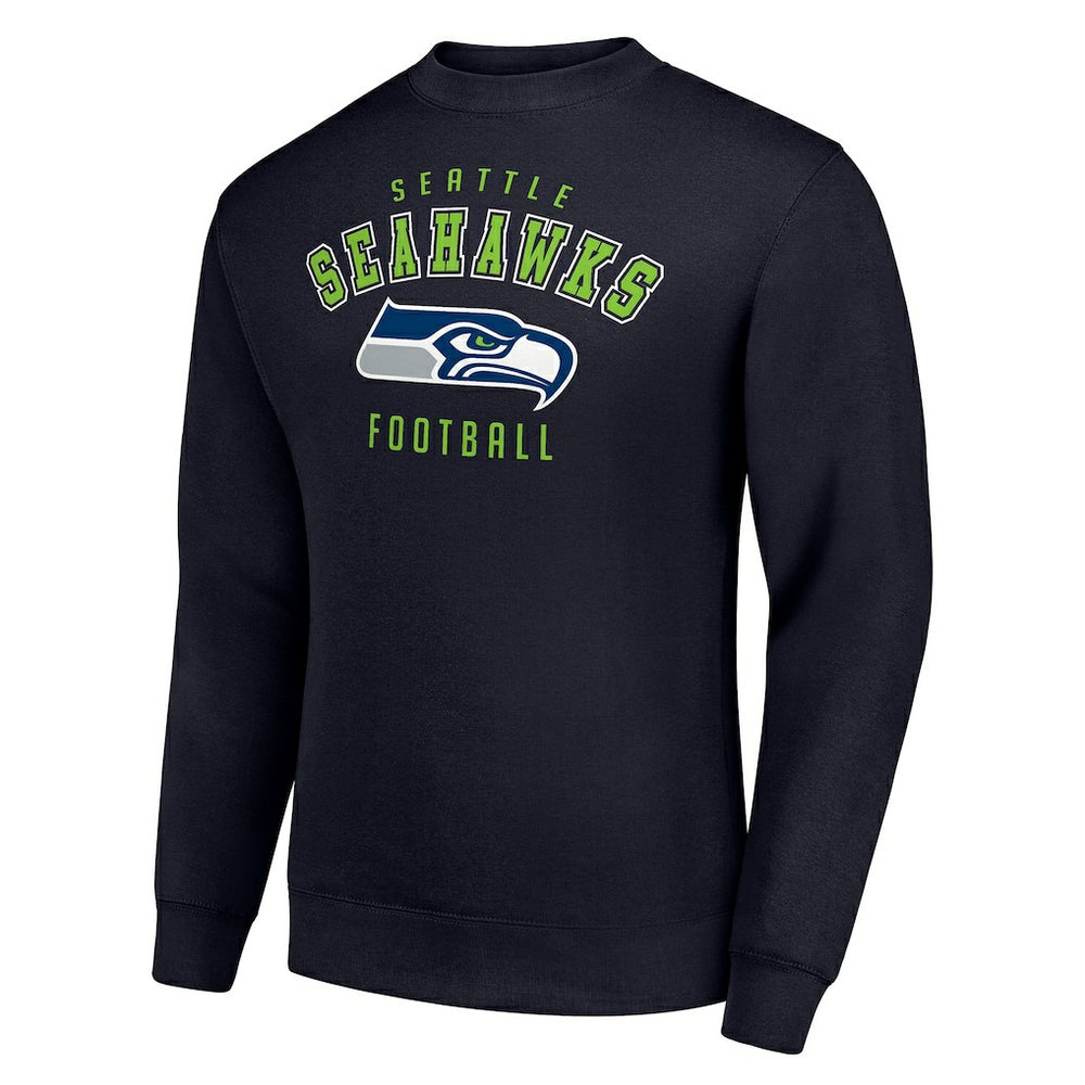 Seattle Seahawks Starter Team Logo Pullover Sweatshirt College Navy - NFL