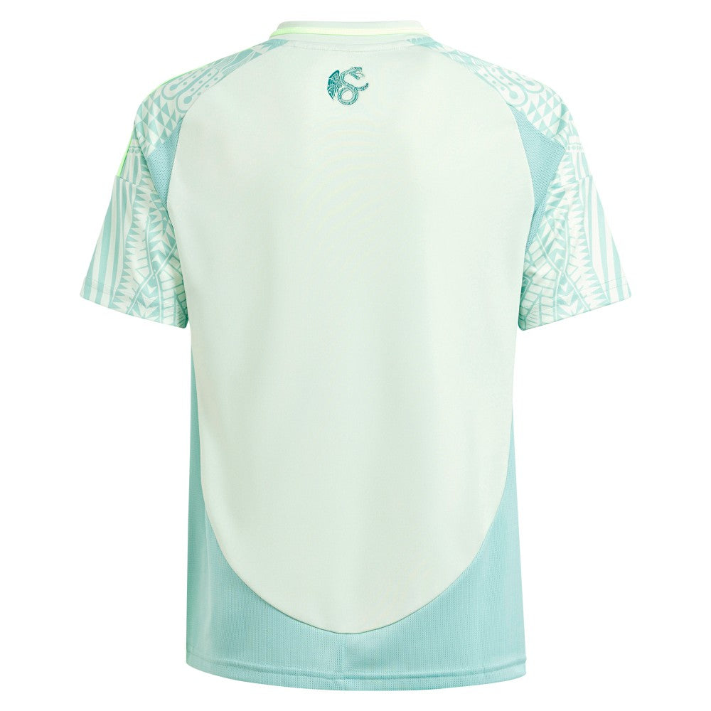 Adidas Mexico National Team Youth 2024 Away Replica Jerseys - Green