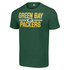 Green Bay Packers Starter Team Mesh Print Graphic T-Shirt Green - NFL