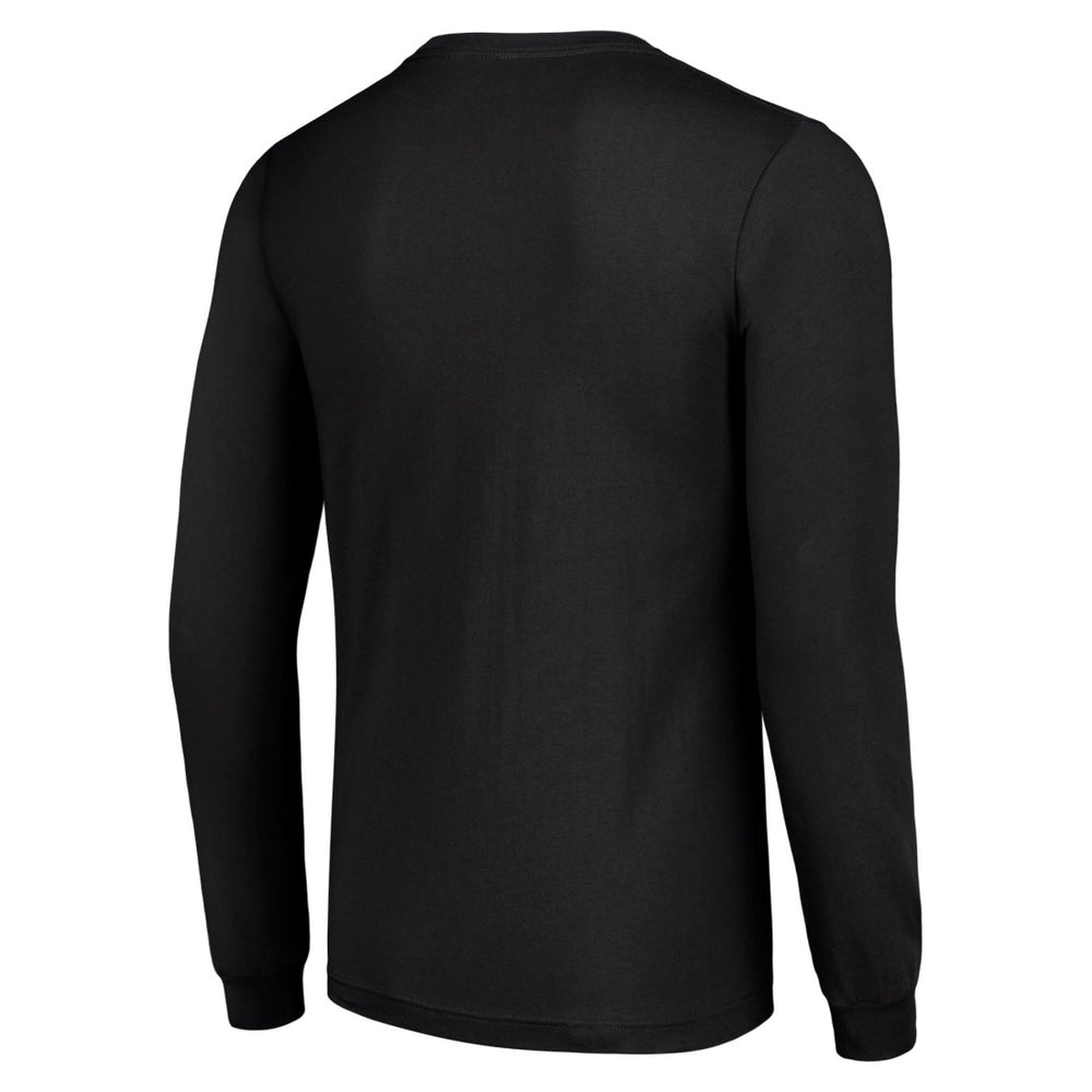 Detroit Lions Starter Team Mesh Print Graphic Long Sleeve T-Shirt Black - NFL