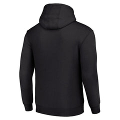 Washington Commanders Starter Unisex Team Mesh Print Graphic Tri-Blend Pullover Hoodie Black - NFL