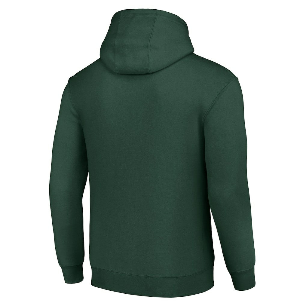 New York Jets Starter Unisex Team Mesh Print Graphic Tri-Blend Pullover Hoodie Green - NFL