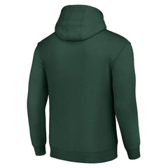 New York Jets Starter Unisex Team Mesh Print Graphic Tri-Blend Pullover Hoodie Green - NFL