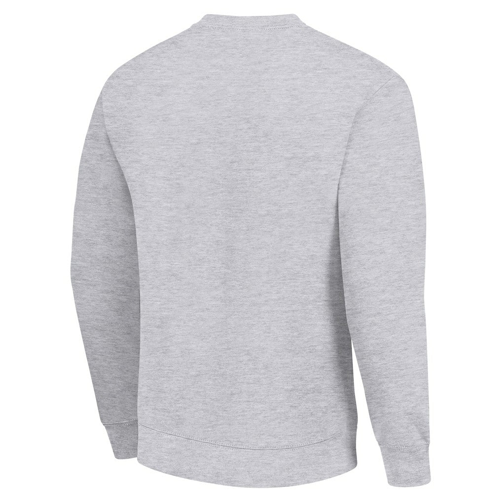 Washington Commanders Starter Team Mesh Print Graphic Pullover Sweatshirt Heather Gray - NFL
