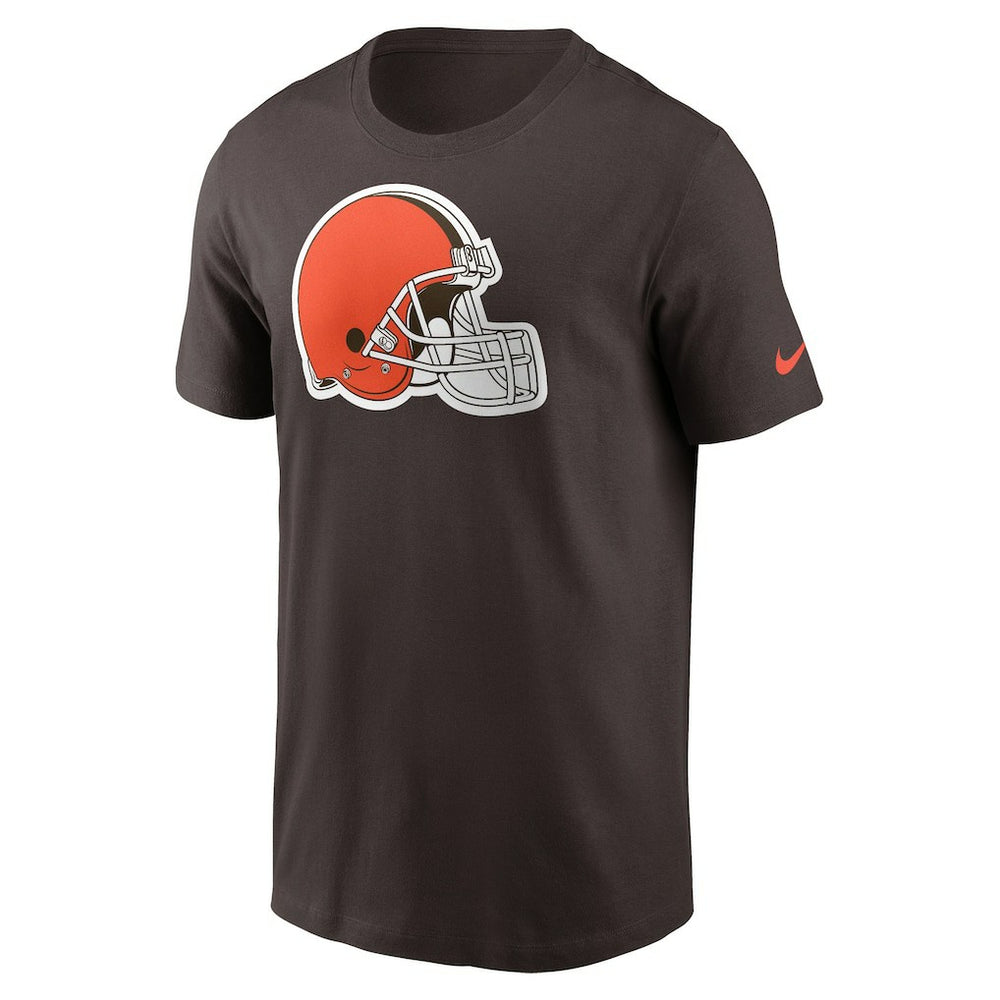 Cleveland Browns Logo Essential T-Shirt Brown - Nike