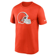 Cleveland Browns Legend Logo Helmet Performance T-Shirt Orange - Nike