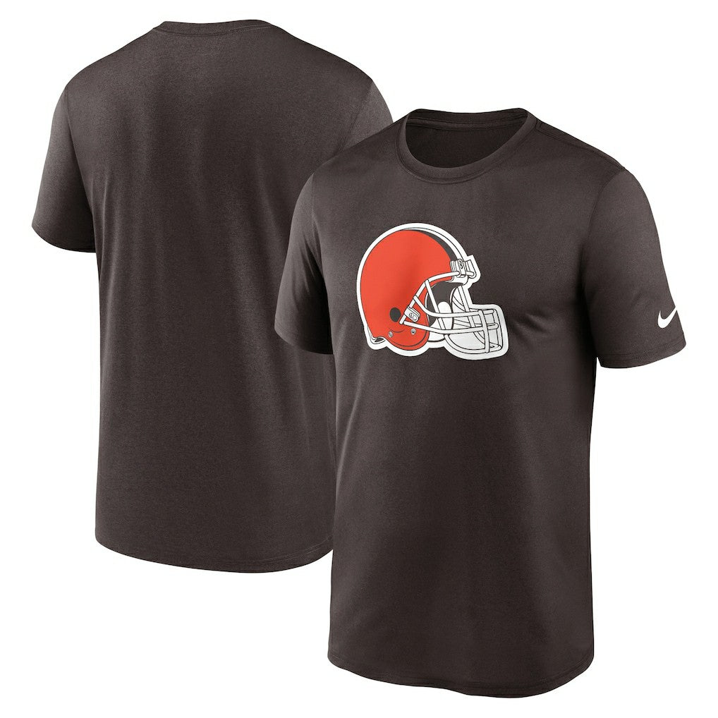 Cleveland Browns Primetime Legend Logo Performance T-Shirt Brown - Nike