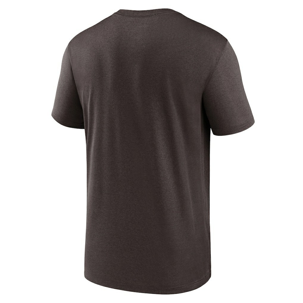Cleveland Browns Primetime Legend Logo Performance T-Shirt Brown - Nike
