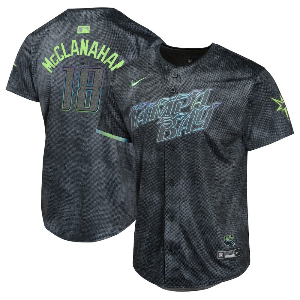 Shane McClanahan Tampa Bay Rays Nike Youth 2024 City Connect Limited Player Jersey On Sale