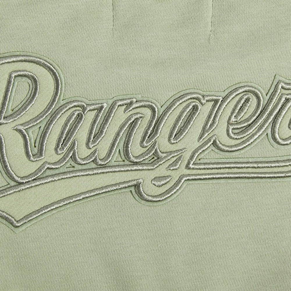 Texas Rangers Pro Standard Women's Neutral Oversized Boxy Cropped Pullover Sweatshirt discount
