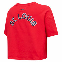 Washington Nationals Pro Standard Women's Classic SJ Cropped Boxy T-Shirt Online