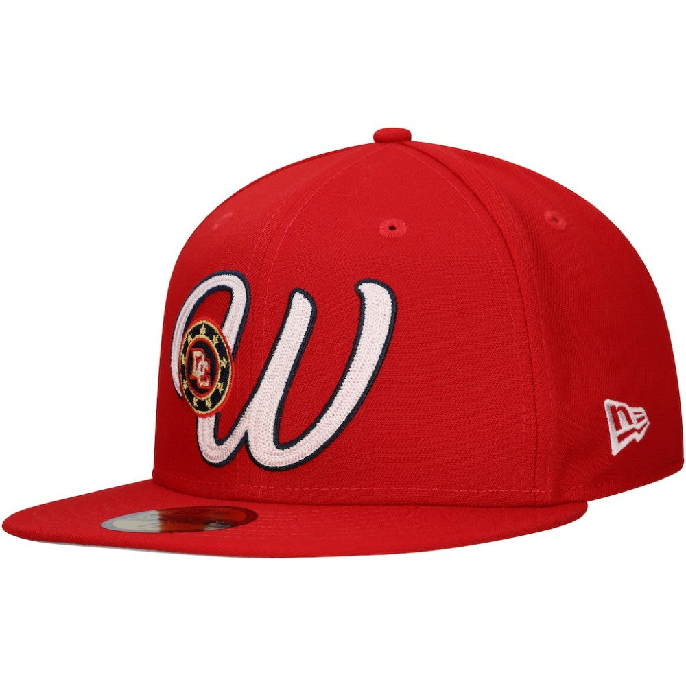 Washington Nationals New Era  Duo Logo 2.0 59FIFTY Fitted Hat Lifestyle