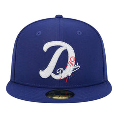 Los Angeles Dodgers New Era  Duo Logo 2.0 59FIFTY Fitted Hat Lifestyle