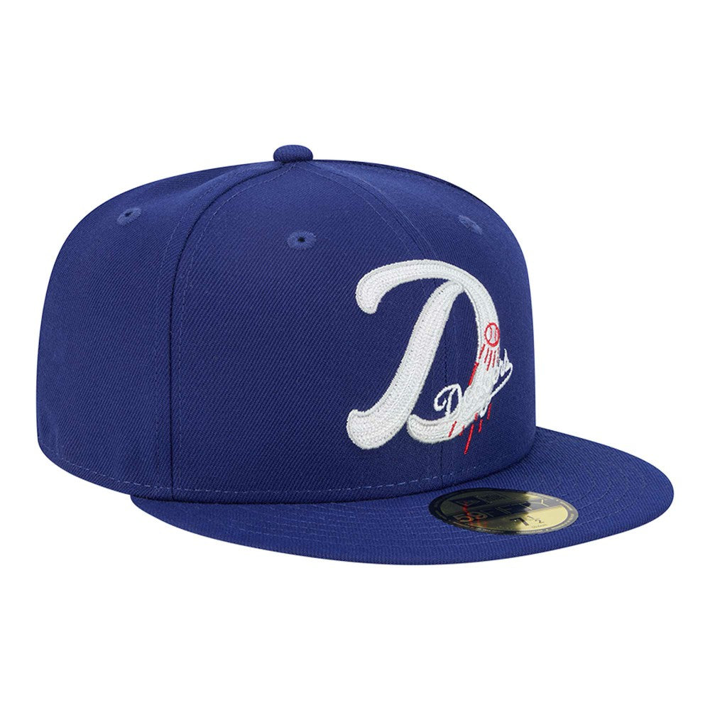 Los Angeles Dodgers New Era  Duo Logo 2.0 59FIFTY Fitted Hat Lifestyle
