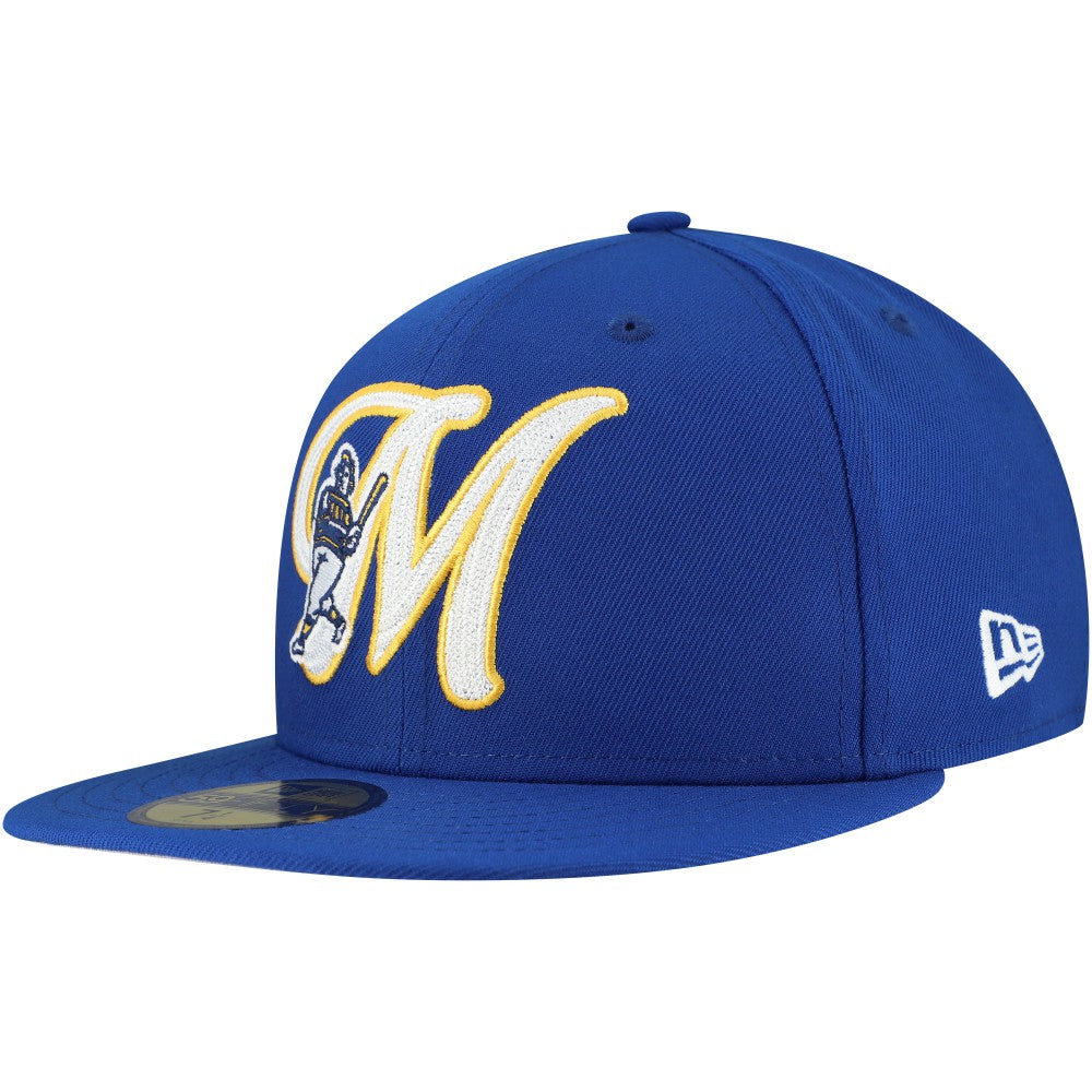 Milwaukee Brewers New Era  Duo Logo 2.0 59FIFTY Fitted Hat discount