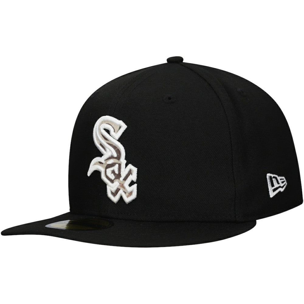 Chicago White Sox New Era Troop Chant Camo Undervisor 59FIFTY Fitted Hat Clearance