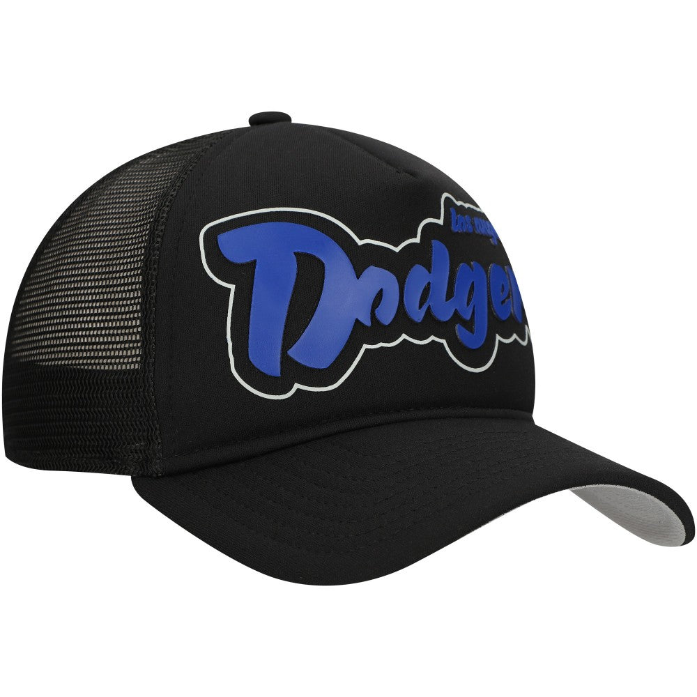 Los Angeles Dodgers New Era Retro Bold A-Frame Trucker 9FORTY Adjustable Hat Clearance