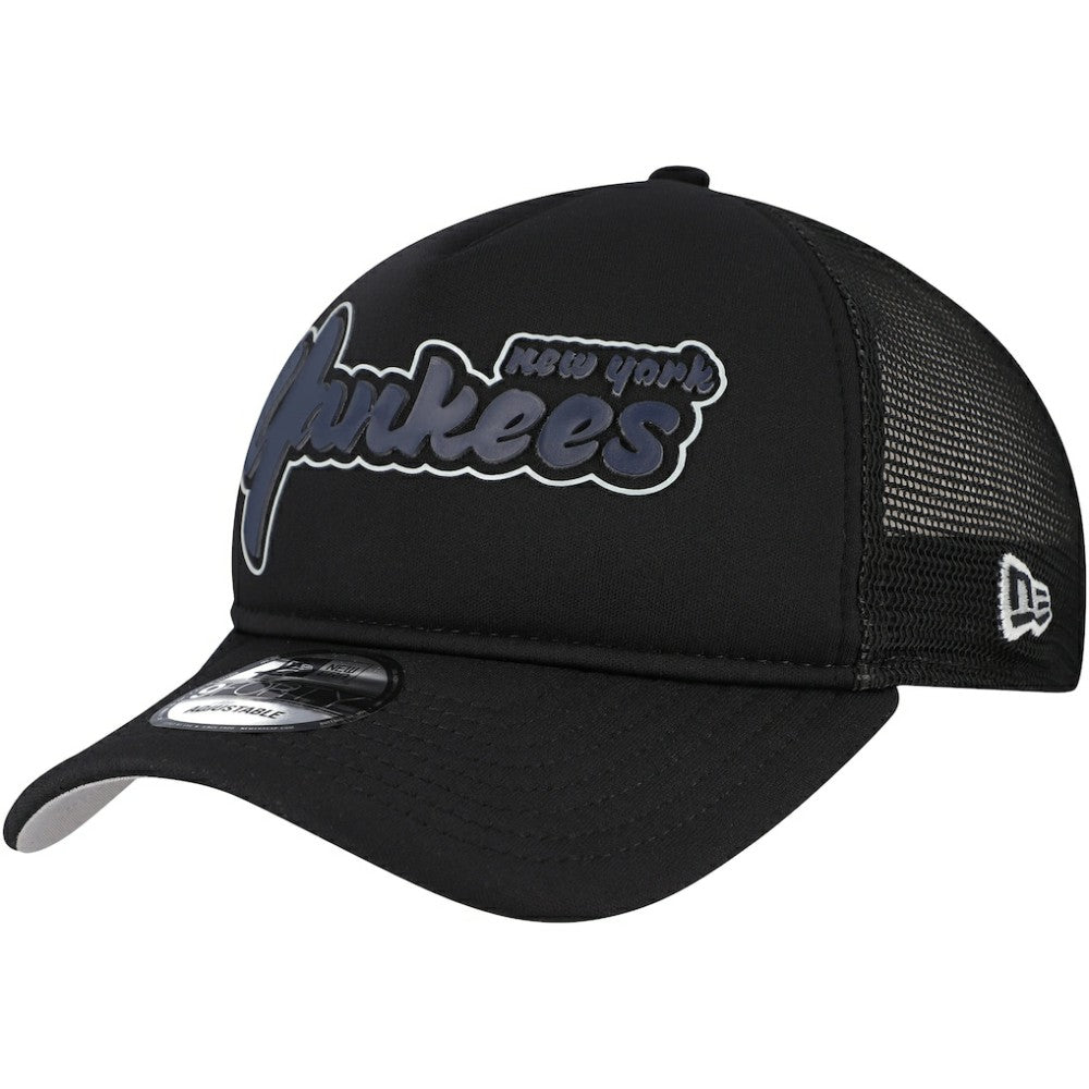 New York Yankees New Era Retro Bold A-Frame Trucker 9FORTY Adjustable Hat Near Me