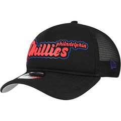 Philadelphia Phillies New Era Retro Bold A-Frame Trucker 9FORTY Adjustable Hat for sale