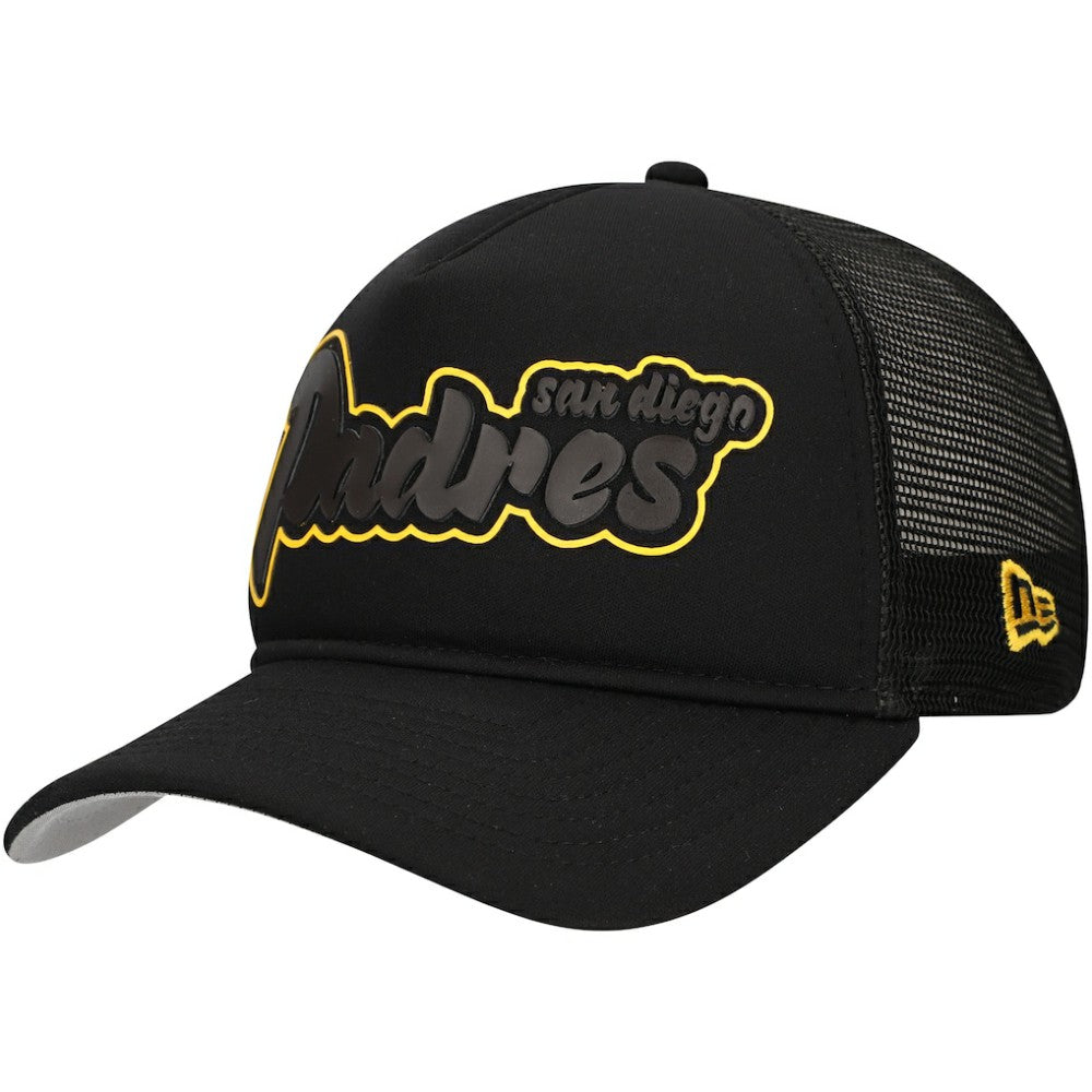 San Diego Padres New Era Retro Bold A-Frame Trucker 9FORTY Adjustable Hat for sale