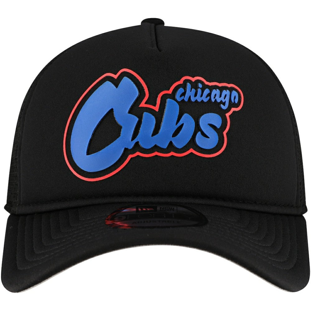 Chicago Cubs New Era Retro Bold A-Frame Trucker 9FORTY Adjustable Hat Near Me