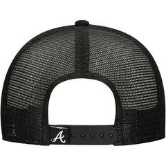 Atlanta Braves New Era Retro Bold A-Frame Trucker 9FORTY Adjustable Hat On Sale