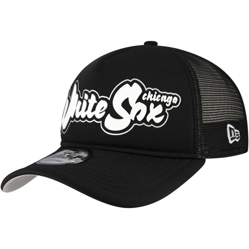 Chicago White Sox New Era Retro Bold A-Frame Trucker 9FORTY Adjustable Hat Sale
