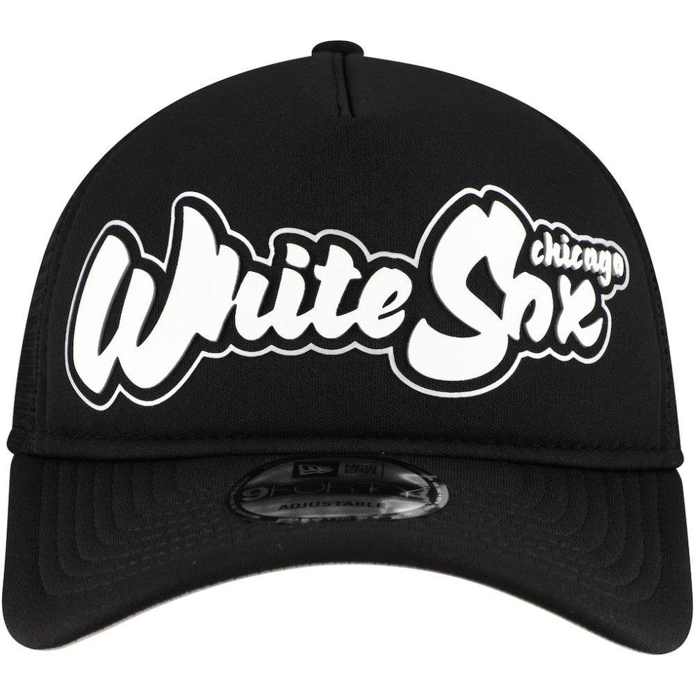 Chicago White Sox New Era Retro Bold A-Frame Trucker 9FORTY Adjustable Hat Sale