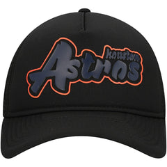 Houston Astros New Era Retro Bold A-Frame Trucker 9FORTY Adjustable Hat On Sale