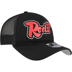 Cincinnati Reds New Era Retro Bold A-Frame Trucker 9FORTY Adjustable Hat discount