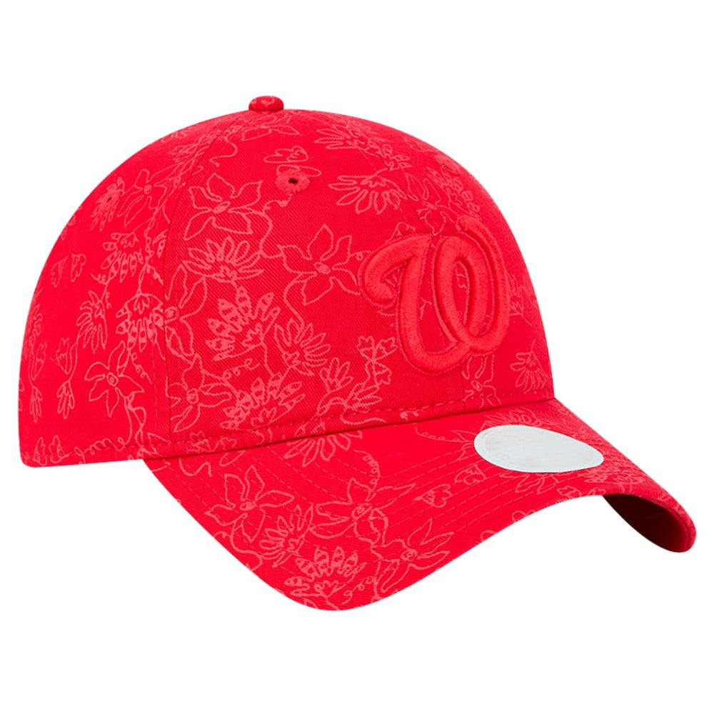 Washington Nationals New Era Women's Tonal Floral 9TWENTY Adjustable Hat discount