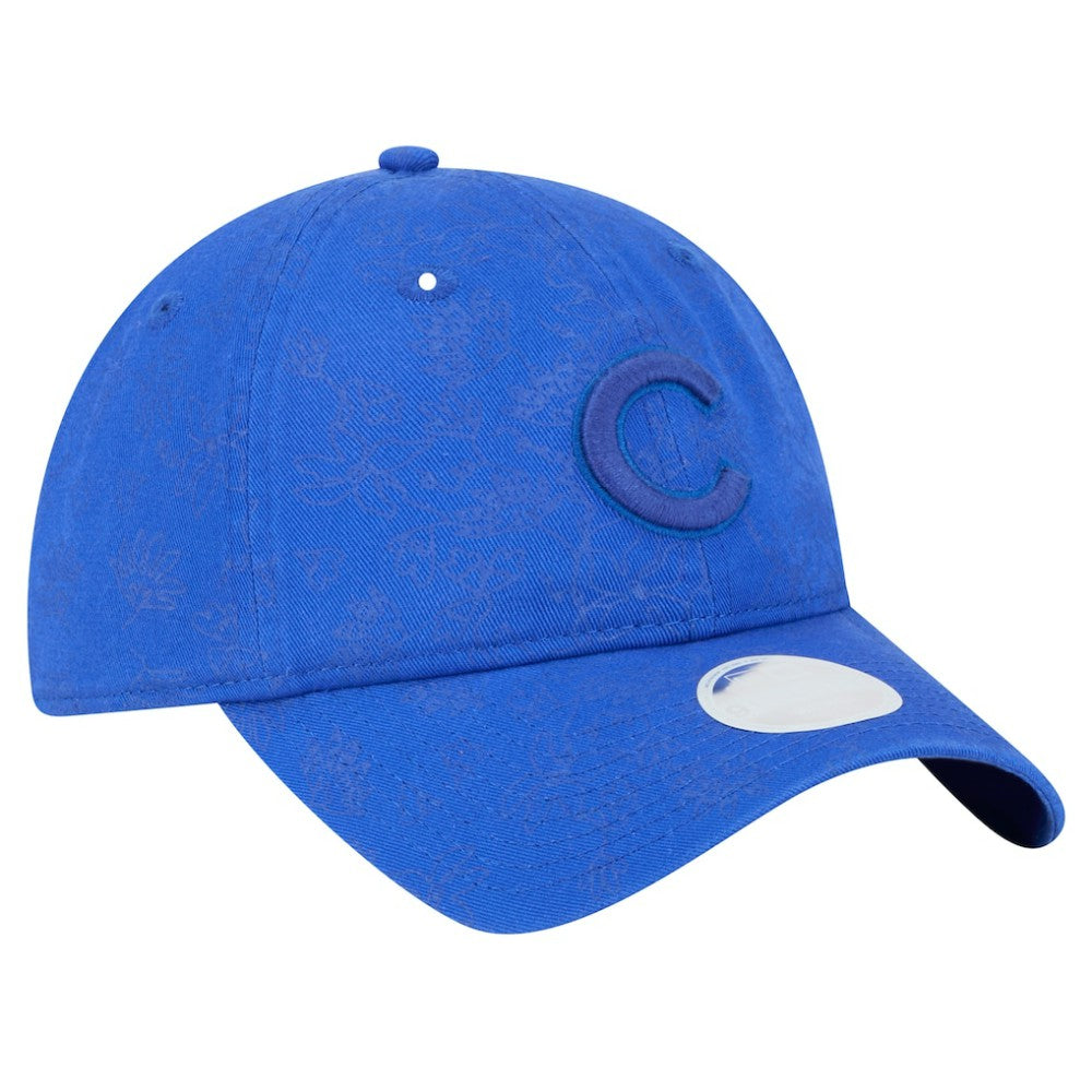 Chicago Cubs New Era Women's Tonal Floral 9TWENTY Adjustable Hat discount