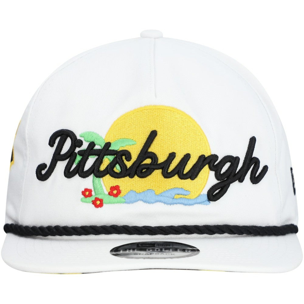 Pittsburgh Pirates New Era Paradise Golfer Adjustable Hat Online