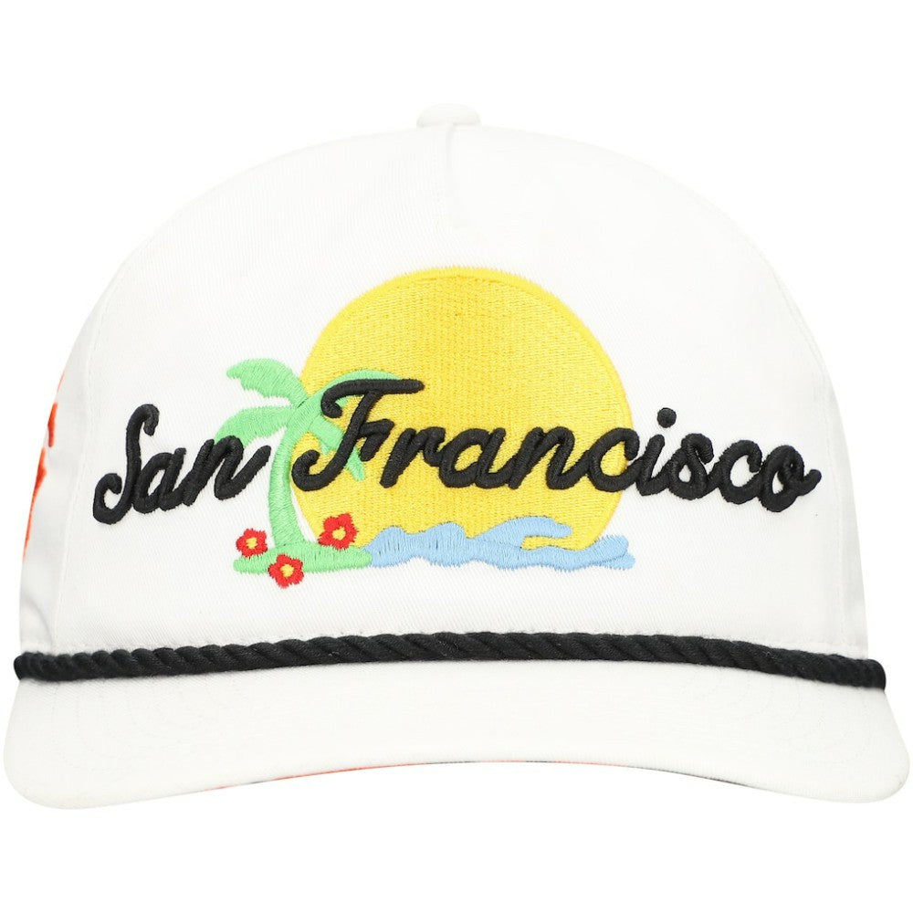 San Francisco Giants New Era Paradise Golfer Adjustable Hat Sale