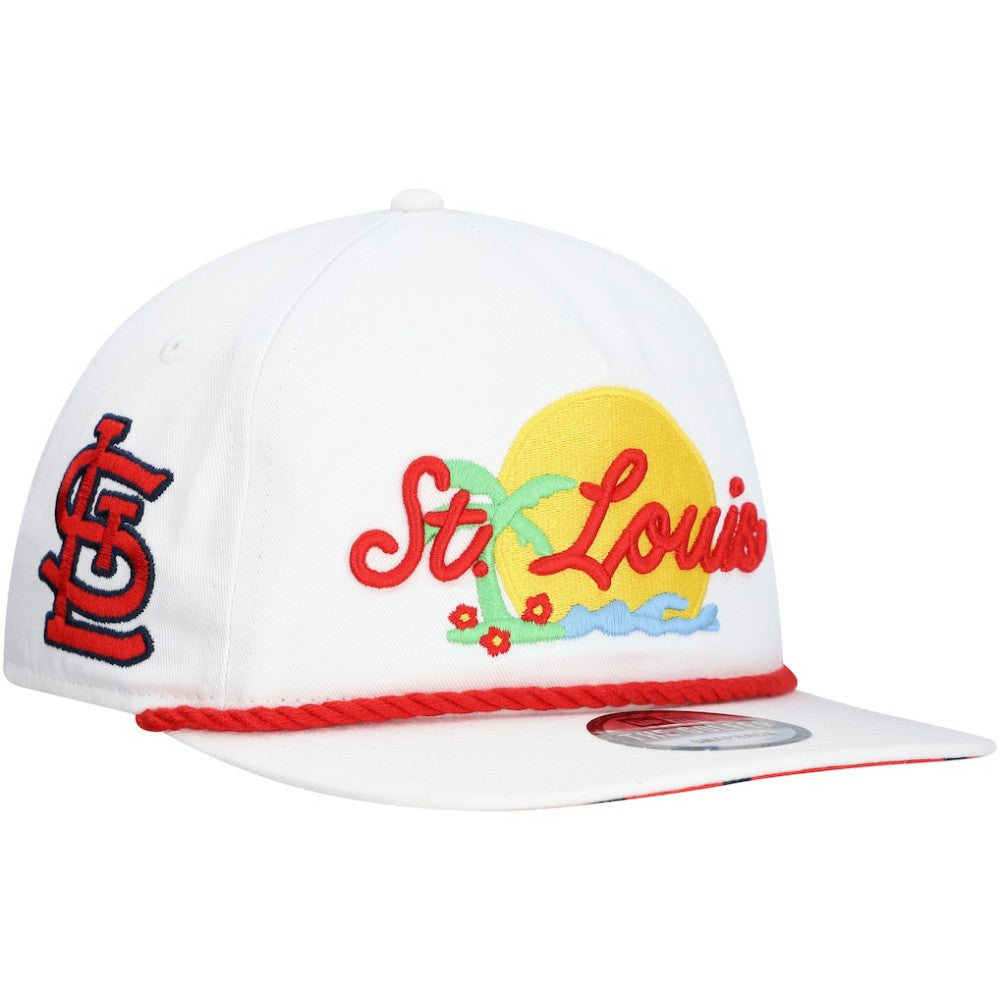 St. Louis Cardinals New Era Paradise Golfer Adjustable Hat Online
