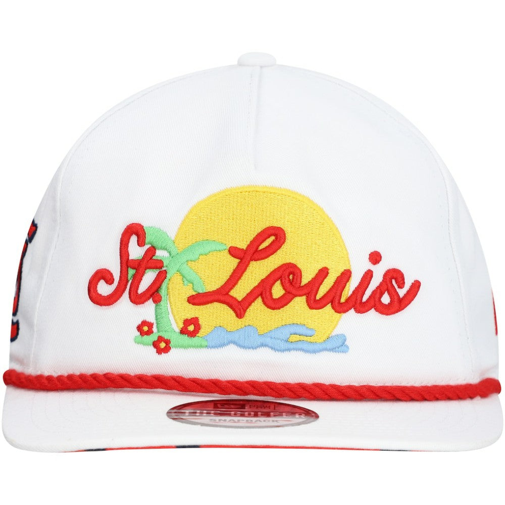 St. Louis Cardinals New Era Paradise Golfer Adjustable Hat Online