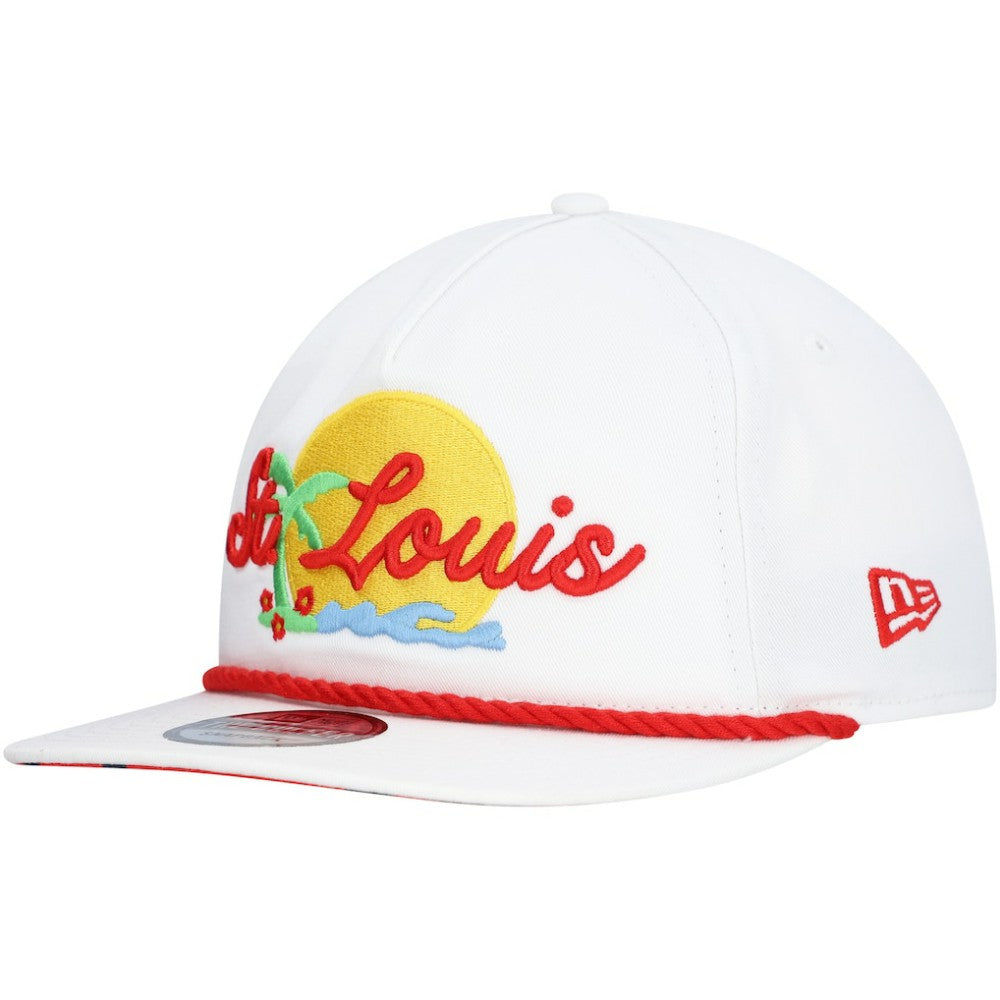 St. Louis Cardinals New Era Paradise Golfer Adjustable Hat Online